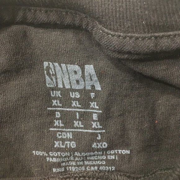 xx Golden State Warriors CHEF tee XL Steph Curry #30 NBA Basketball DUBS black - Picture 6 of 6